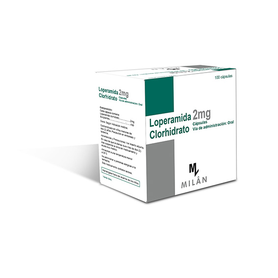Loperamida Clorhidrato 2mg